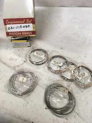 JUEGO ANILLO PISTÓN FIAT 1200 1221cc 72mm "103G" OHV 1953-1964 021-1118-030 Foto 1 de 3