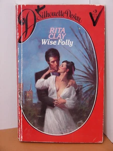 Wise Folly, Rita Clay, 1982 Romance PB 6382 - Foto 1 di 2