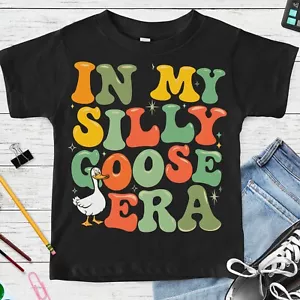 In My Silly Goose Era Baby Jersey, Cute Toddler Tee, Funny Kid T-Shirt - Picture 1 of 6