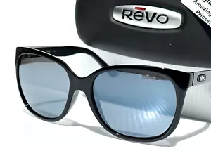 NEW Revo GRAND CLASSIC Black POLARIZED Grey Graphite Lens Sunglass RE 4051 01 GY - Picture 1 of 20