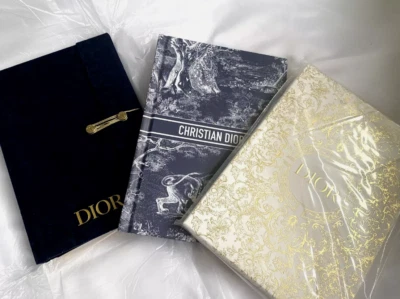 Set of 3 Dior novelty Notebook VIP DIOR Authentic Limited from Japan NEW - Image 1 of 4