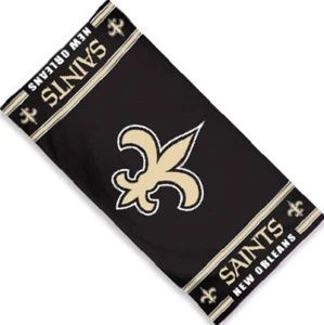 NFL New Orleans Saints McArthur Fiber Reactive 30" X 60" Beach Pool Dorm Towel - Picture 1 of 1