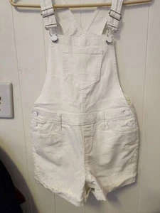 Cat & Jack Girls Bib Shorts - Size 12 - Picture 1 of 5