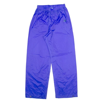 HELLY HANSEN Mens Rain Trousers Purple Straight S W26 L30 - Image 1 of 4