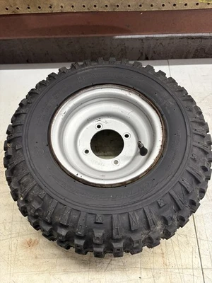 Yamaha Badger 80 YFM80 1988 OEM llanta delantera 4 orejetas rueda delantera solo #16 Foto 1 de 4