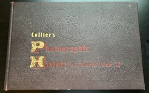 Collier's Photographic History of World War II 1944 Hardbound - Picture 1 of 13