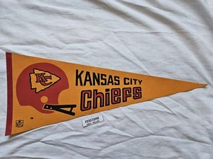 Pennant calcio vintage NFL Kansas City Chiefs - Foto 1 di 12
