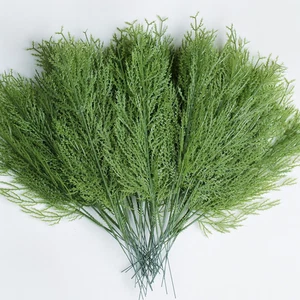 Christmas Greenery Stems 100 Pcs Christmas Picks Faux Greenery Cedar Picks Pine - Picture 1 of 3