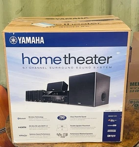 Yamaha YHT-4920UBL  5.1 Channel Surround Sound Home Theater System - Picture 1 of 12
