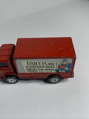 Corgi Juniors Leyland Terrier Superman Daily Planet Delivery Van Truck - Image 1 of 4