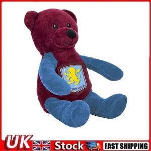 Aston Villa FC Contrast Bear Official Licensed Product Birthday Xmas Gift - Picture 1 of 2
