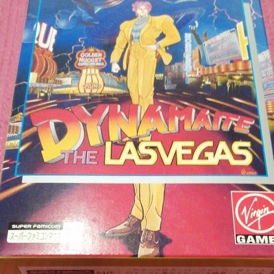 SF Dynamite The Las Vegas Unused Game Super Famicom SFC SNES NTSC-J From Japan - Image 1 of 4
