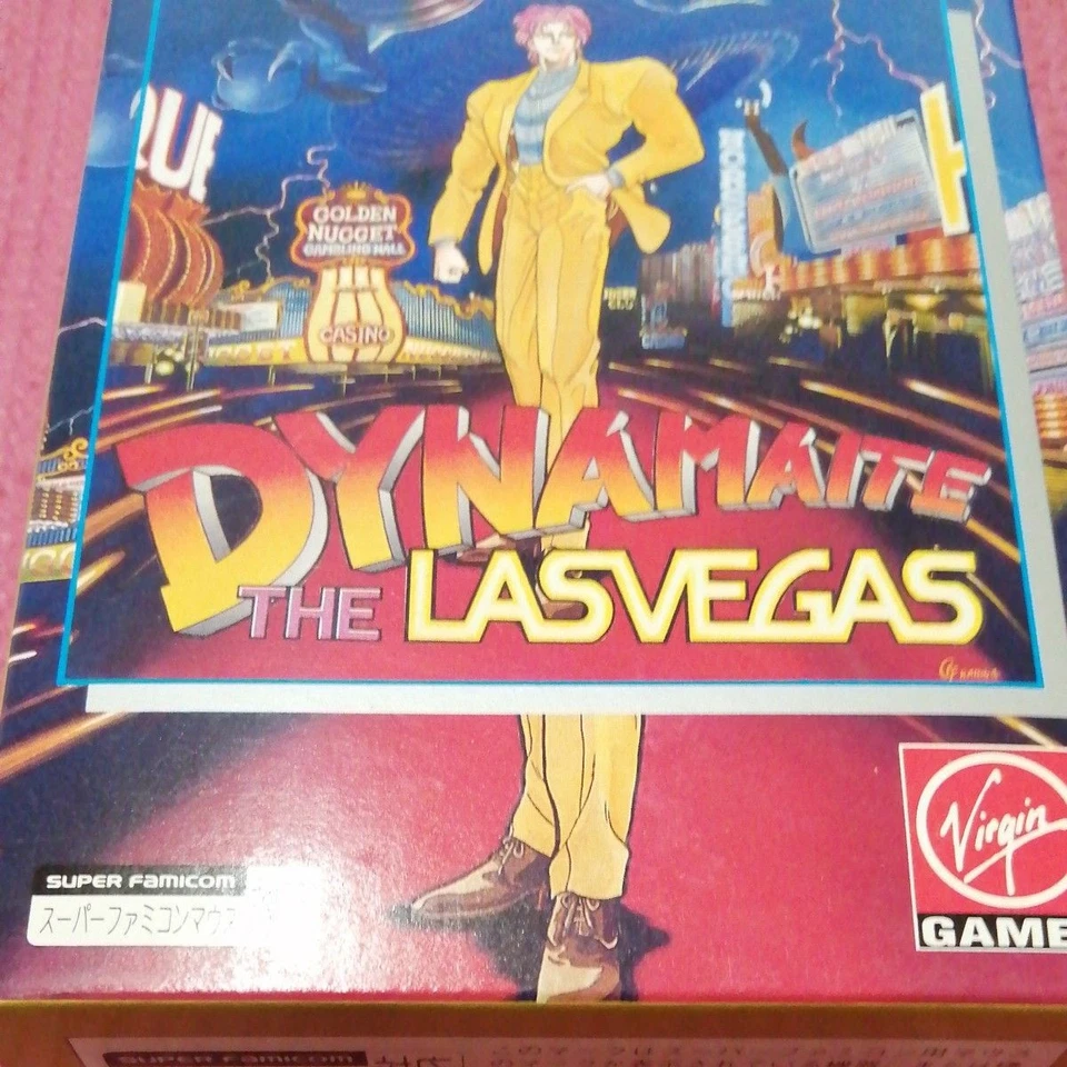 SF Dynamite The Las Vegas Unused Game Super Famicom SFC SNES NTSC-J From Japan - Image 1 of 4