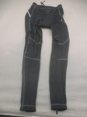 Pantalones elásticos Madison talla M para mujer negros forrados de ciclismo con cremalleras al tobillo con cordón 114 Foto 1 de 4
