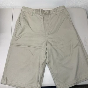French Toast Uniform Khaki Boys Flat Front Short Size 16 Husky Adjustable(3Pack) - Picture 1 of 4