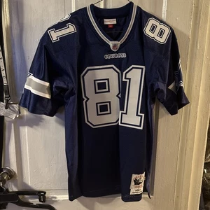 100% Authentic Mitchell & Ness 2007 Terrell Owens Dallas Cowboys Jersey Sz 44 L - Picture 1 of 4