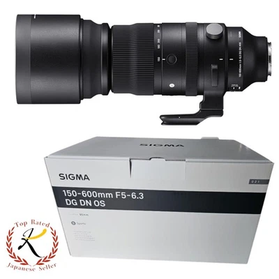 SIGMA 150-600mm F5-6.3 DG DN OS Sports Sony E-mount Telescope Zoom Lens full F/J - Image 1 of 4