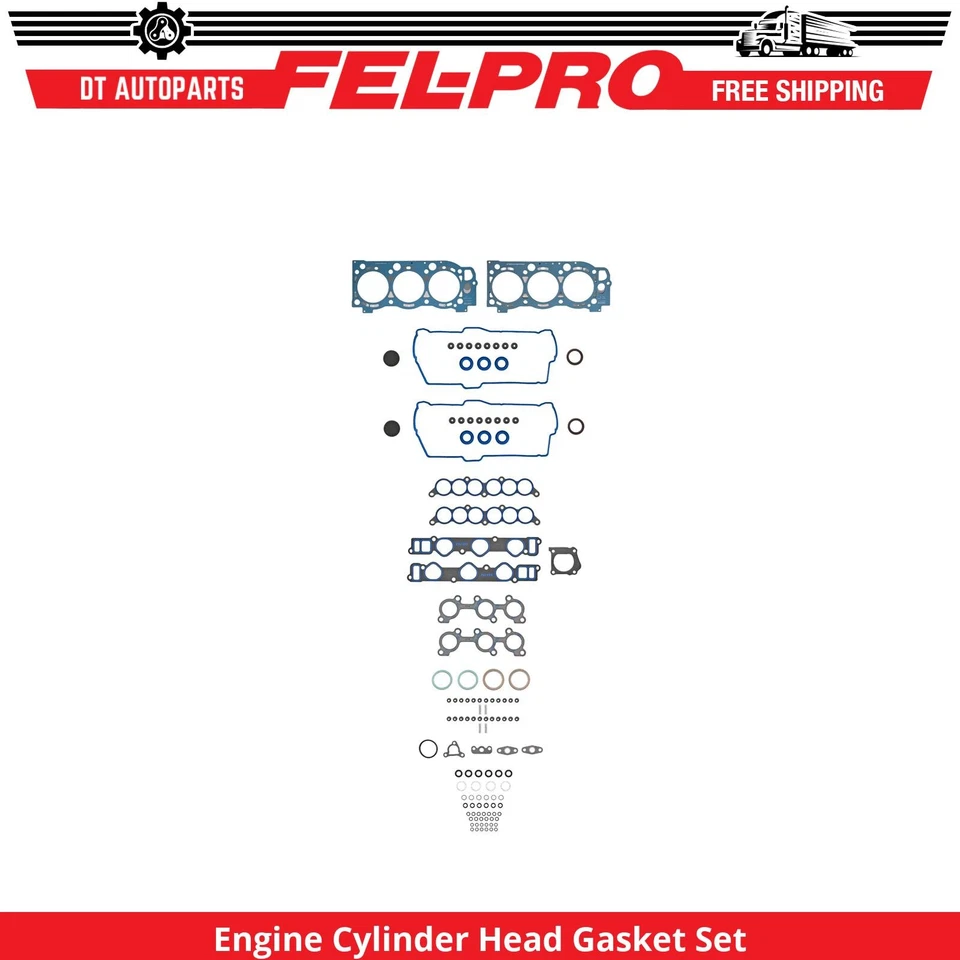 Juego de juntas de culata de motor V6 de 3,4 L Fel-Pro 1996 para Toyota Tacoma 1995-2004 Foto 1 de 1