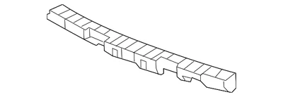 Parachoques trasero amortiguador original Honda Pilot 2009-2015 71570-SZA-A00 Foto 1 de 2