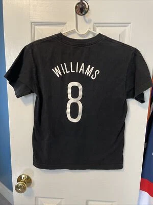 Deron Williams Brooklyn Nets Basketball Adidas Boys Black Shirt Size M 10-12 - Image 1 of 2