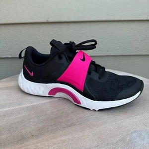 Nike Renew In Season TR 3 Mujer Tenis Talla 7 Negro Rosa Activo DD9301-003 - Imagen 1 de 15