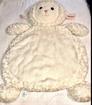 Mary Meyer Abdomen Cordero Alfombra Peluche Bestever Bebé Infante Abdomen Tiempo Mantecoso Suave Foto 1 de 4