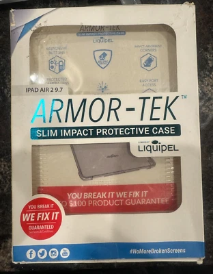 Ipad Air 2 9.7 Armor-Tek Military Spec Clear Protective Case - Image 1 of 2