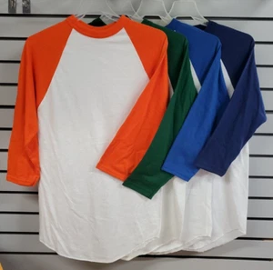 Augusta Baseball Sleeves / Softball Raglan Sleeve Adult Sizes S-L Various Colors - Afbeelding 1 van 4