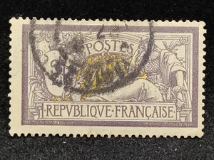MATT'S STAMPS FRANCE #126, 2-FRANC FRENCH POSTAGE STAMP, USED, CV$90 - Picture 1 of 3