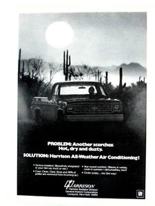 1977 Chevrolet Pick Up Truck Harrison AC Vintage Original Print Ad 8.5 x 11" - Picture 1 of 3
