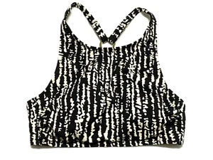 Kona Sol Women's Size S (4-6) Black High Neck Racerback Bikini Top - Picture 1 of 8