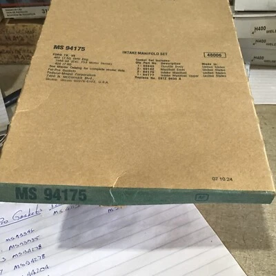 Fel-Pro 进气歧管垫片 MS94175 适用于 1988 - 1997 福特 F-350 F-250 — 第 1/2 张图片