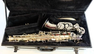 Saxo alto Cannonball Gerald Albright - GA5-SB - plateado/negro - usado Foto 1 de 4