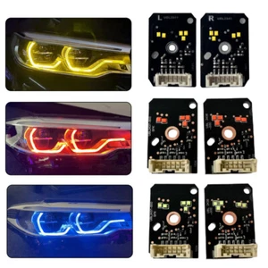 Modified racing style Angel Eye DRL LED Boards For BMW 5' G30 G31 G38 F90 - Picture 1 of 59