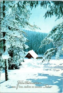 Merry Christmas and Happy New Year, Zurich, Switzerland Postcard - Picture 1 of 2