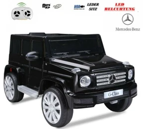 Elektro Kinderauto Mercedes-Benz AMG G500 2x35W Kinderfahrzeug Kinder Schwarz - Bild 1 von 7