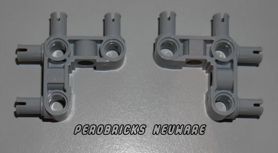 Lego Technic Technik 2 Winkel-Verbinder 3x3 #55615 hellgrau NEUWARE