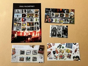 Paul McCartney THE BEATLES ROYAL MAIL STAMPS Presentation Pack MINIATURE SHEET - Picture 1 of 2