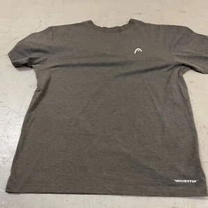 Head Brand Atheltic Gray T-Shirt - Size L Gym Training moisture wicking - Picture 1 of 5
