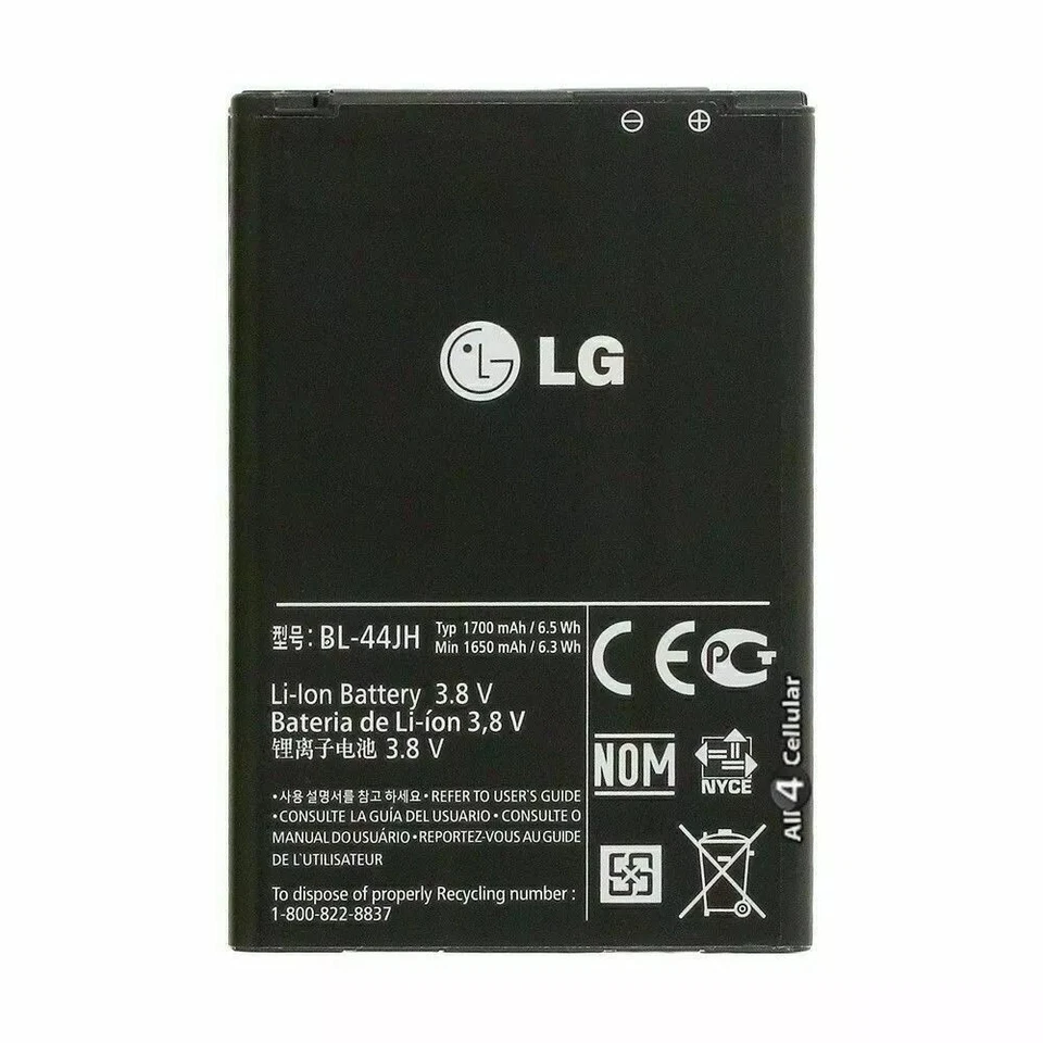 Nuevo OEM LG BL-44JH Mach LS860 Motion 4G MS770 Venice LG730 Splendor US730 Foto 1 de 2