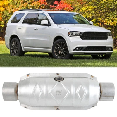 Convertidor catalítico de entrada/salida EPA de 2,5" alto y flujo para Dodge Durango 3,9 L V6 Foto 1 de 4
