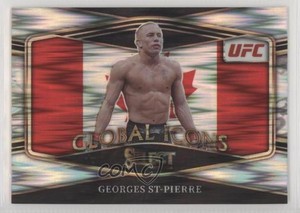 2022 Panini Select UFC Global Icons Flash Prizm Georges St-Pierre #30