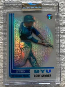2005 Topps Pristine "The College Years" #118- Corey Snyder Pr: xxx/199 - Picture 1 of 2