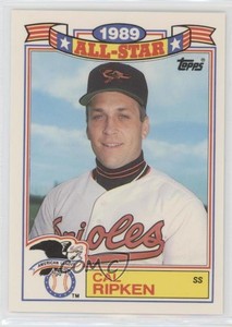 1990 Topps Rack Pack Glossy All-Stars Cal Ripken Jr #16 HOF