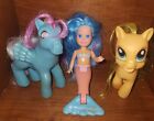 🐴My Little Pony  Hasbro And VTG Playskool My Pretty Mermaid Doll 📬FREE 0$