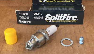 SplitFire Spark Plug - Small Engine - #SM264D - Fits Aston Martin DB & More - Image 1 of 4