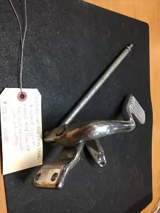 Harley Davidson oem Rear Brake Lever & Footrest Support #42502-90A/50666-07 - Picture 1 of 8