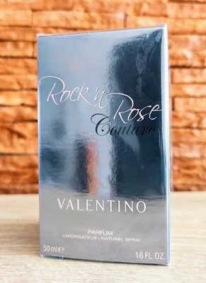 Perfume de alta costura Valentino Rock 'n Rose descontinuado 50 ml 1,6 fl oz nuevo y sellado Foto 1 de 4