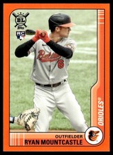 2021 TOPPS BIG LEAGUE ORANGE RC Ryan Mountcastle Norfolk Tides #12 R41