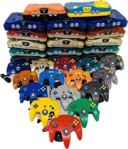 Cable controlador de trabajo de varios colores para consola Nintendo 64 - Imagen 1 de 69